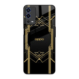 Sacred Logo Oppo A55 Glass Back Cover Online