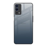 Smokey Grey Color Oppo A55 Glass Back Cover Online