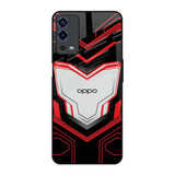 Quantum Suit Oppo A55 Glass Back Cover Online