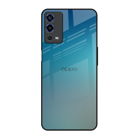 Sea Theme Gradient Oppo A55 Glass Back Cover Online