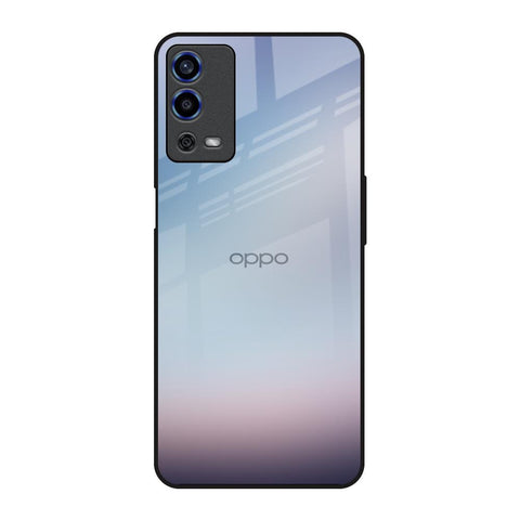 Light Sky Texture Oppo A55 Glass Back Cover Online