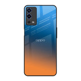Sunset Of Ocean Oppo A55 Glass Back Cover Online