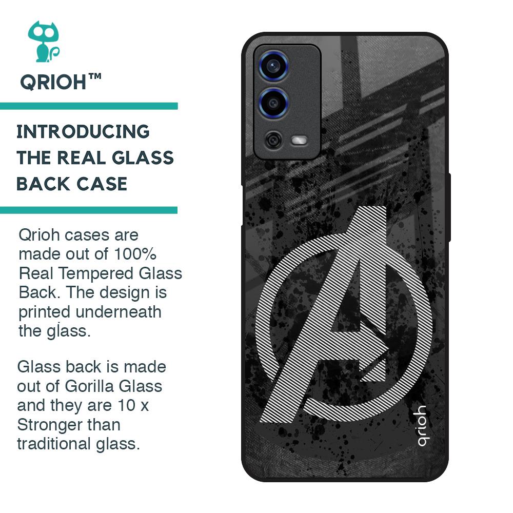 Sign Of Hope Glass Case for Oppo A55