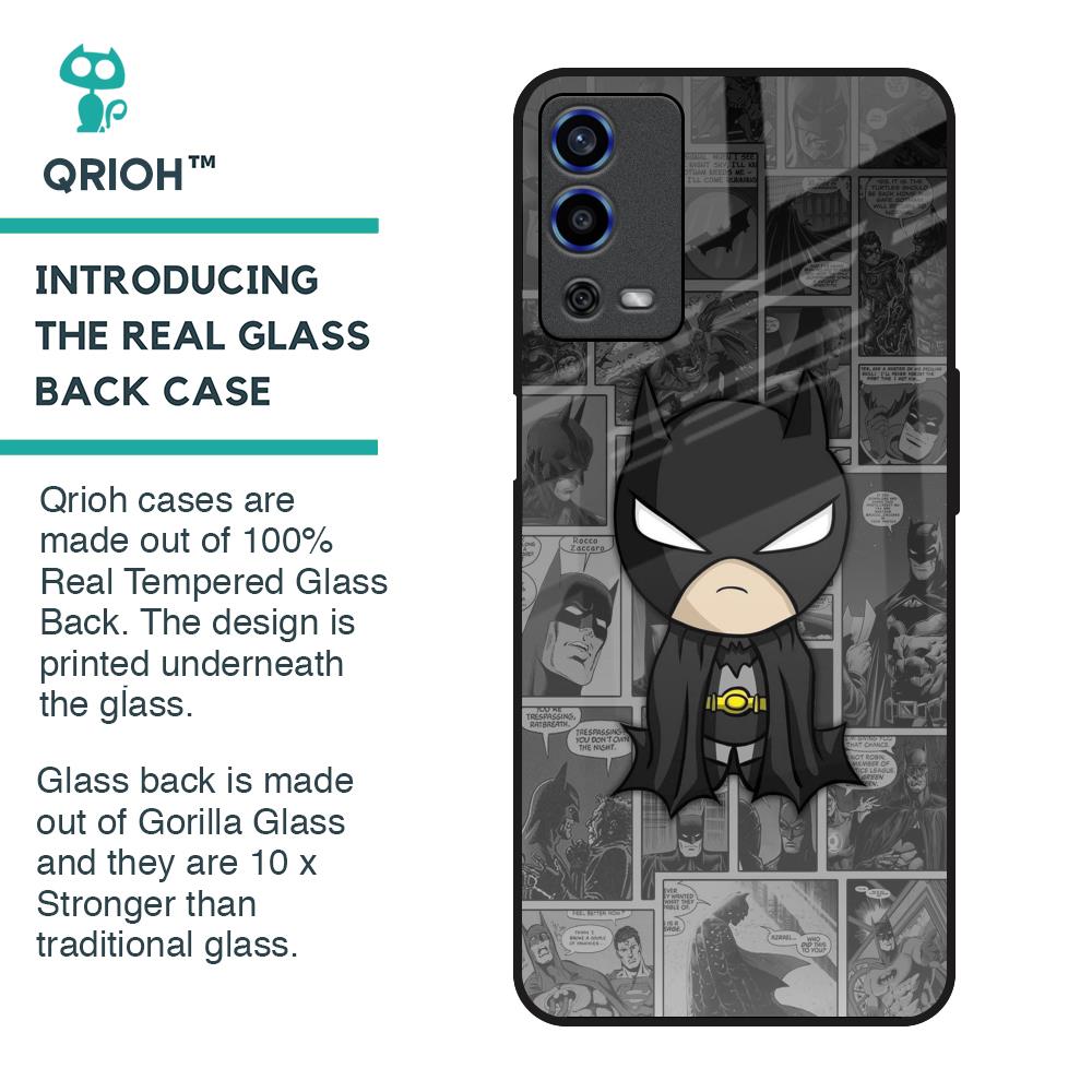 Cartoon Art Glass Case for Oppo A55