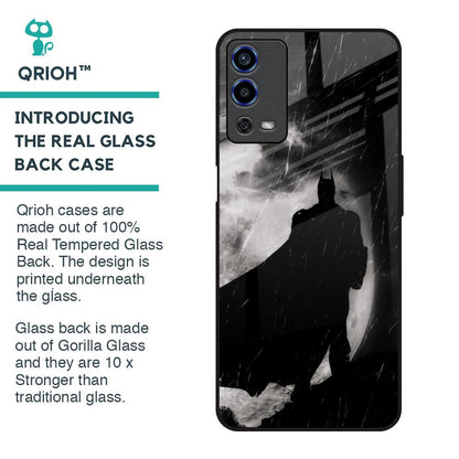 Dark Warrior Hero Glass Case for Oppo A55