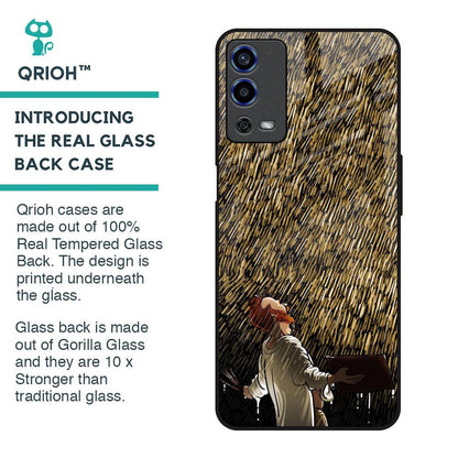 Rain Festival Glass Case for Oppo A55