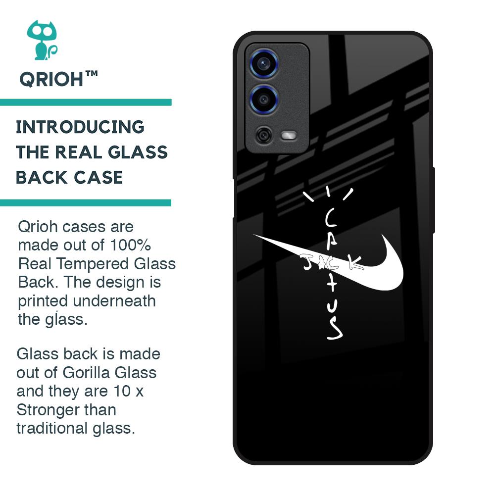 Jack Cactus Glass Case for Oppo A55