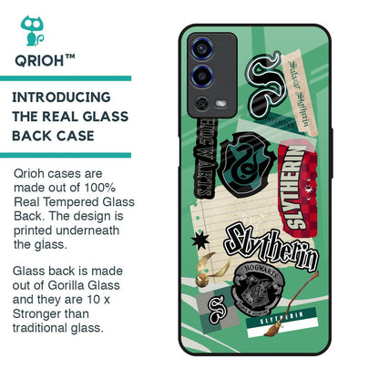 Slytherin Glass Case for Oppo A55