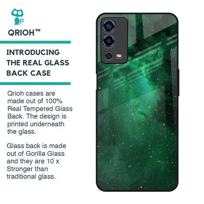 Emerald Firefly Glass Case For Oppo A55