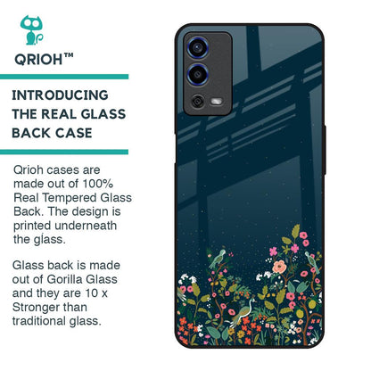 Small Garden Glass Case For Oppo A55