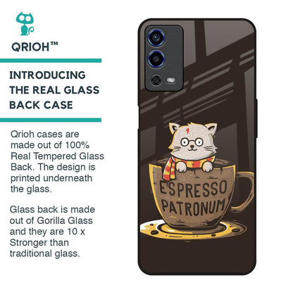 Tea With Kitty Glass Case For Oppo A55