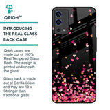 Heart Rain Fall Glass Case For Oppo A55