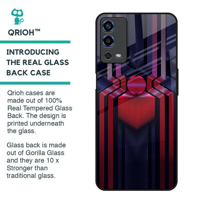Super Art Logo Glass Case For Oppo A55