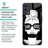 Girl Boss Glass Case For Oppo A55