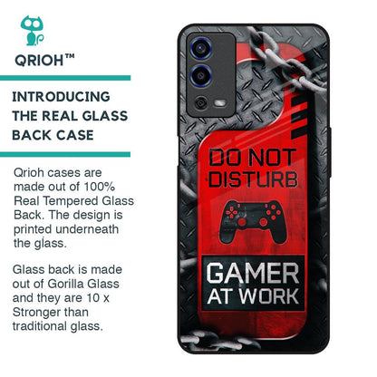 Do No Disturb Glass Case For Oppo A55