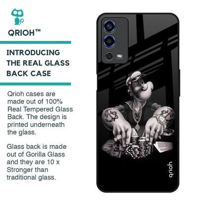 Gambling Problem Glass Case For Oppo A55