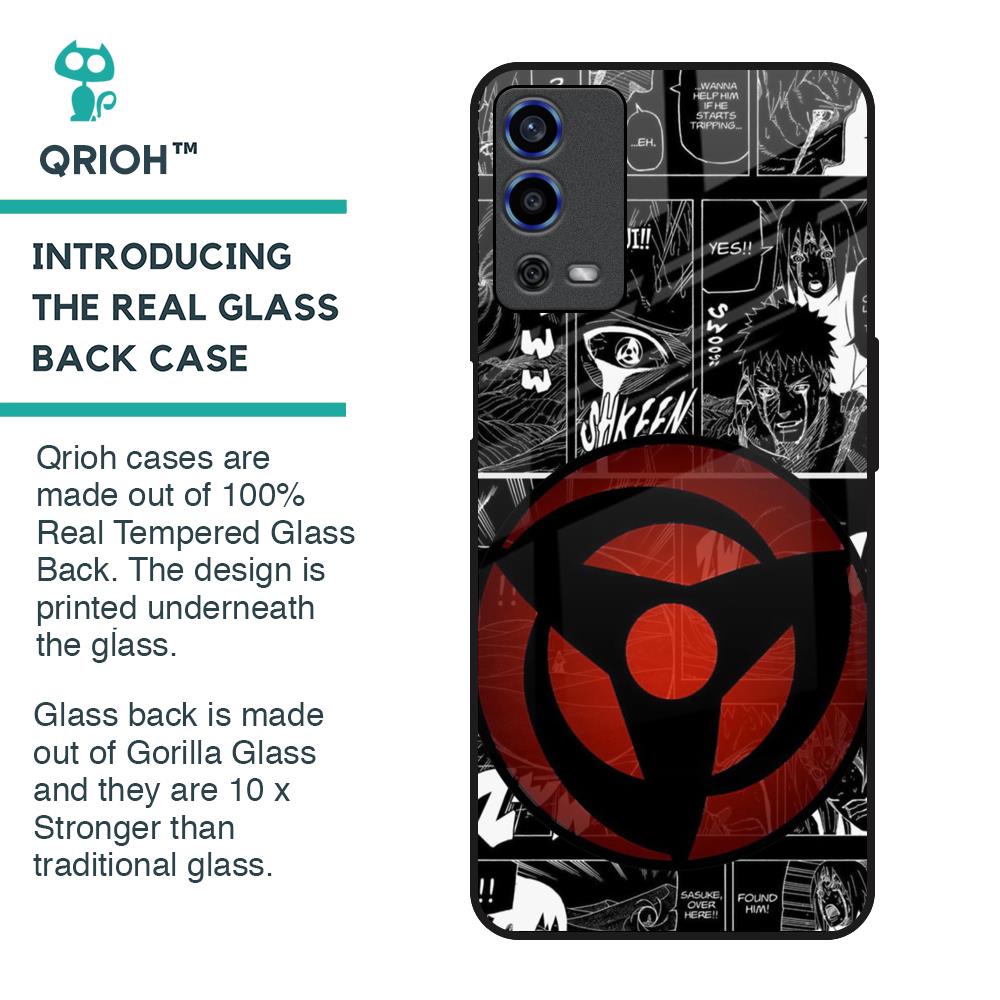 Sharingan Glass Case for Oppo A55