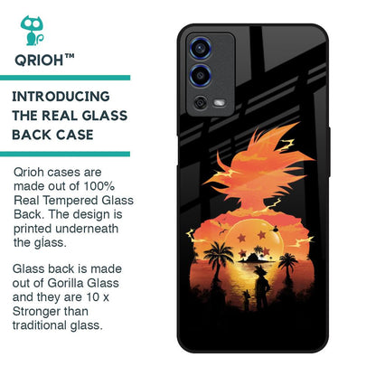 Japanese Paradise Glass Case for Oppo A55