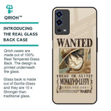 Luffy Wanted Glass Case for Oppo A55