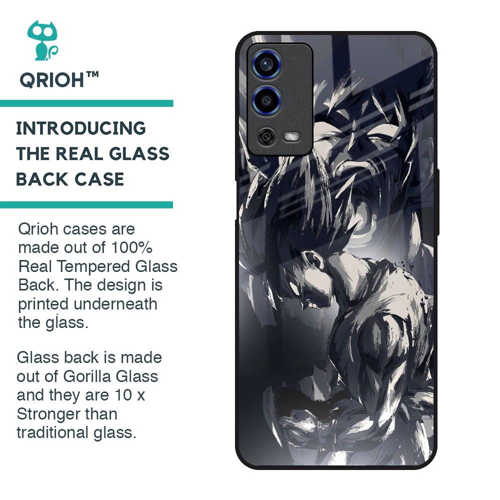 Sketch Art DB Glass Case for Oppo A55