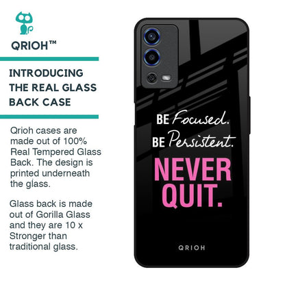 Be Focused Glass Case for Oppo A55