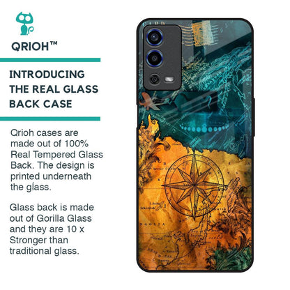Architecture Map Glass Case for Oppo A55