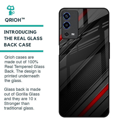 Modern Abstract Glass Case for Oppo A55