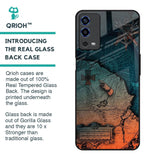 Geographical Map Glass Case for Oppo A55