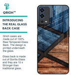 Wooden Tiles Glass Case for Oppo A55