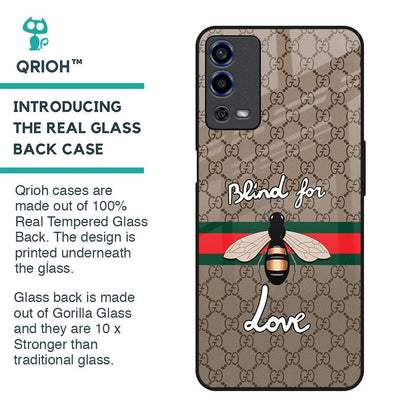 Blind For Love Glass Case for Oppo A55