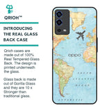 Fly Around The World Glass Case for Oppo A55