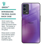 Ultraviolet Gradient Glass Case for Oppo A55