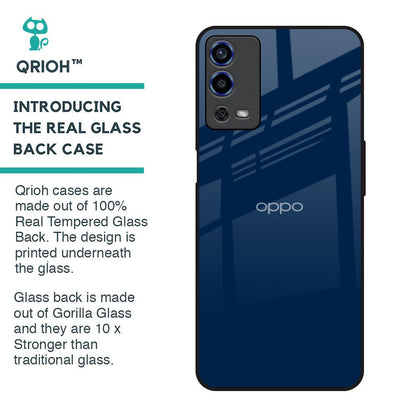 Royal Navy Glass Case for Oppo A55
