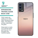Golden Mauve Glass Case for Oppo A55