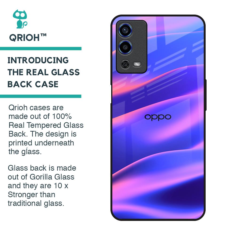 Colorful Dunes Glass Case for Oppo A55