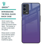 Indigo Pastel Glass Case For Oppo A55