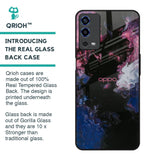 Smudge Brush Glass case for Oppo A55