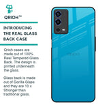 Blue Aqua Glass Case for Oppo A55