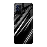 Black & Grey Gradient Oppo A55 Glass Cases & Covers Online