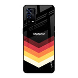 Abstract Arrow Pattern Oppo A55 Glass Cases & Covers Online