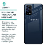 Overshadow Blue Glass Case For Oppo A55