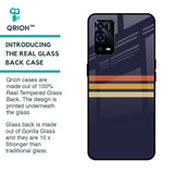 Tricolor Stripes Glass Case For Oppo A55
