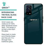 Hunter Green Glass Case For Oppo A55