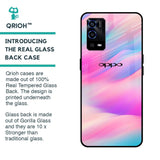 Colorful Waves Glass case for Oppo A55