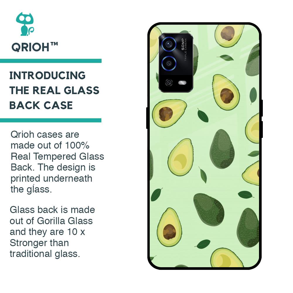 Avocado Green Glass Case For Oppo A55