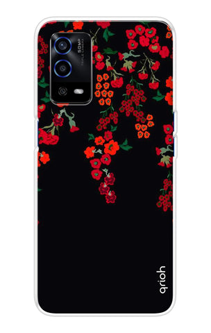 Floral Deco Oppo A55 Back Cover