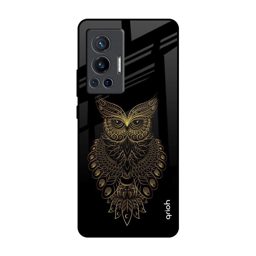 Golden Owl Vivo X70 Pro Glass Back Cover Online