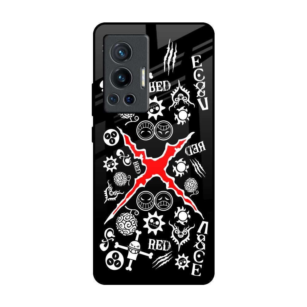 Red Zone Vivo X70 Pro Glass Back Cover Online