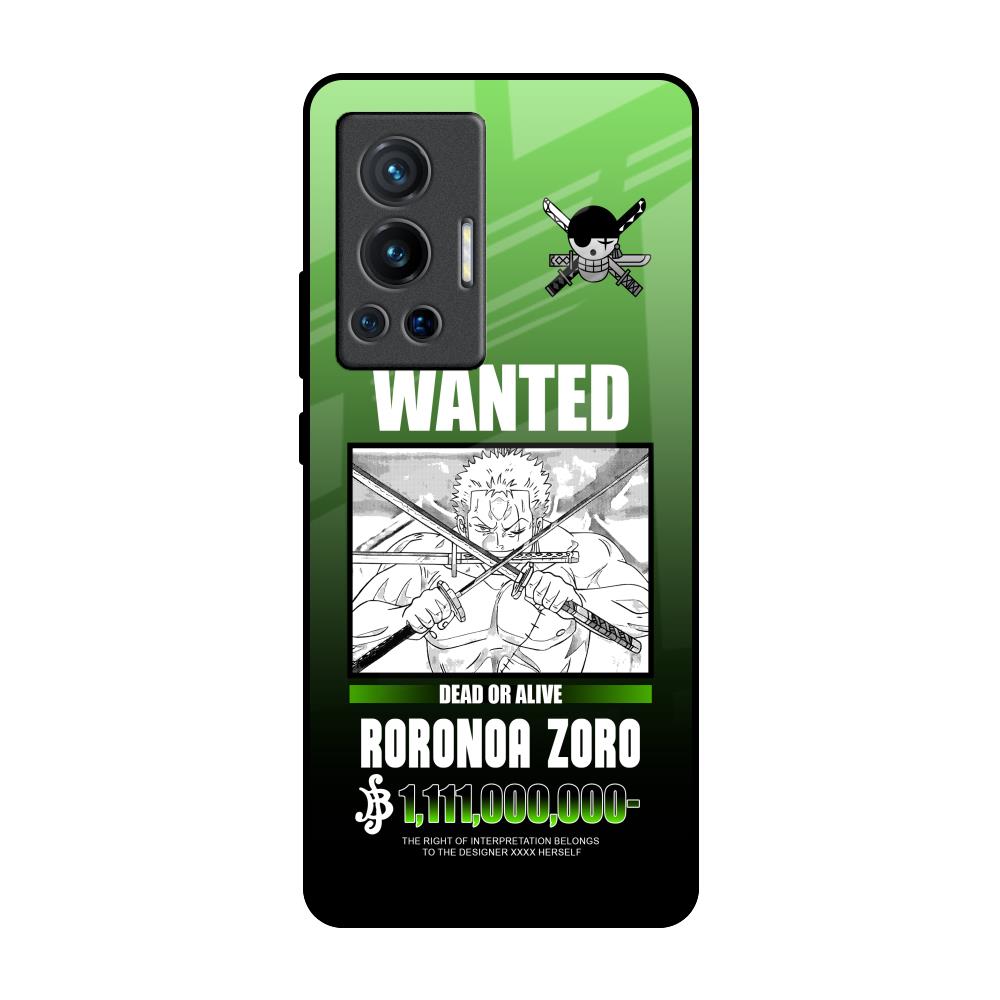 Zoro Wanted Vivo X70 Pro Glass Back Cover Online