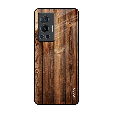 Timber Printed Vivo X70 Pro Glass Back Cover Online
